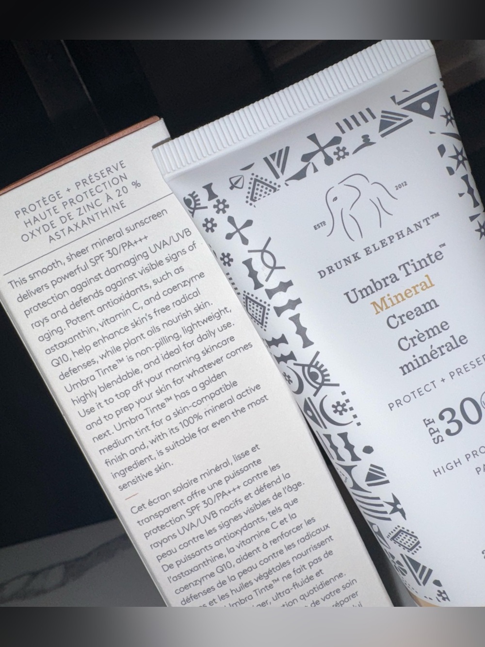 Drunk Elephant Umbra Tinte Mineral Cream SPF 30 Brand new in box — never used! - Picture 3 of 6